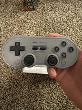 8BitDo SN30 Pro Bluetooth Wireless Gamepad Gray Nintendo Switch Windows Android