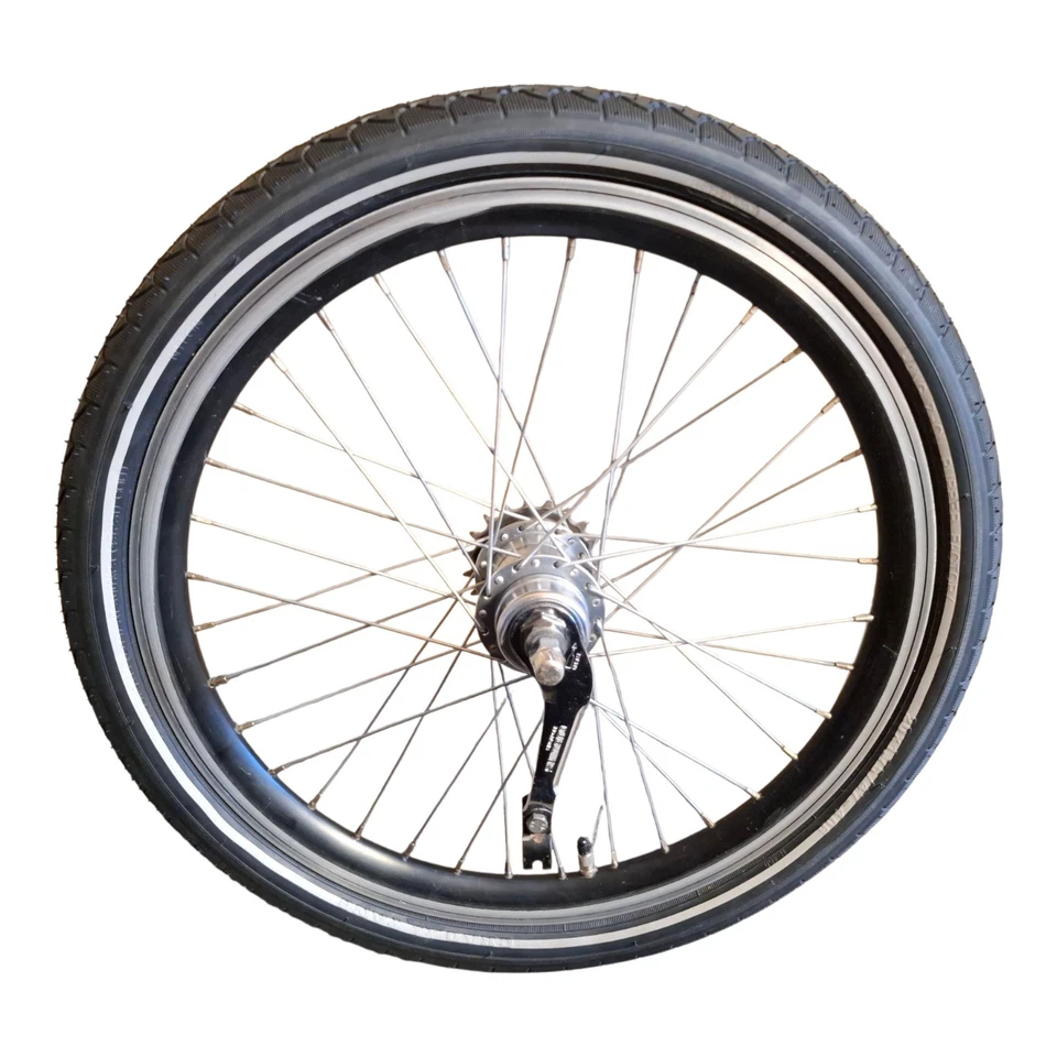 Laufrad Hinterrad 20 Zoll 3Gänge Nabenschaltung Rücktritt Rad Ventil - Bild 4 von 4