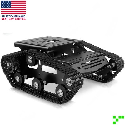Smart Robot Platform DIY Chassis Kit Crawler Tank Motors for Pi Arduino Maker