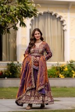 GOWN SALWAR KAMEEZ PAKISTANI INDIAN WEDDING PARTY WEAR DRESS BOLLYWOOD SUIT NEW
