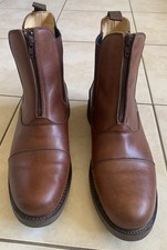 Hunter Jodhpur Boots Musselburgh Brown Size 10 - Mint Condition