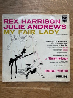 vinyl schallplatte rex harrison julie andrews  My fair lady  original