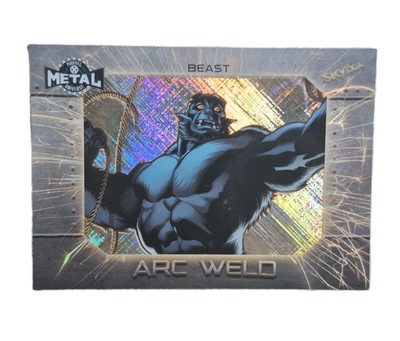 2020 Upper Deck Marvel X-Men Metal Universe Arc Weld Beast #AW-3