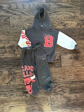 Zara Boys Size 4-5 Chicago Bulls 2 Pc Set