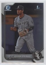 2022 Bowman Draft Chrome Jordan Sprinkle #BDC-183 0w3s