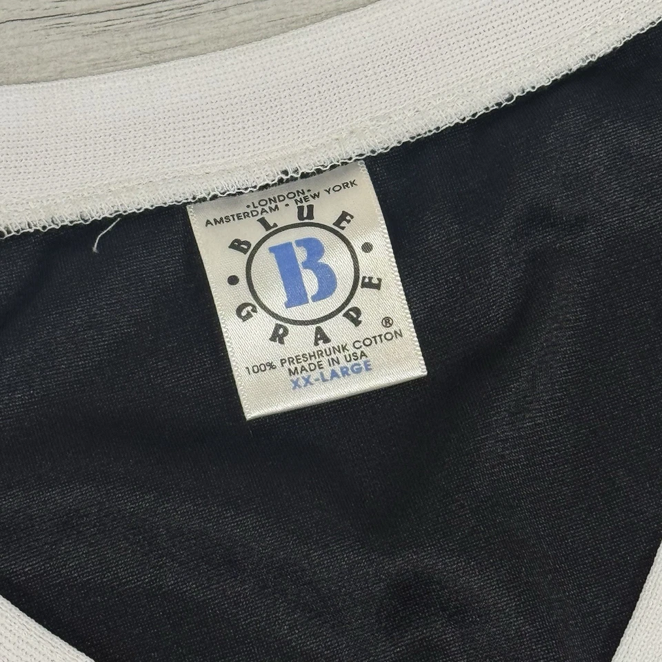 Vintage SLIPKNOT Basketball Jersey Tank Size XXL Dead stock 1999 Blue Grape - Image 4 of 4