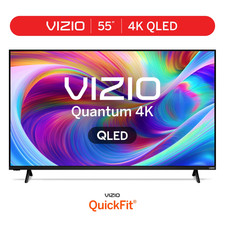 55" Class Quantum 4K UHD QLED HDR Smart Streaming Television Display VQD55R-10