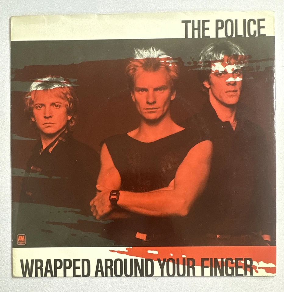 The Police - Wrapped Around Your Finger   Uk  Issue 7" Vinyl EX / EX - Image 2 of 4