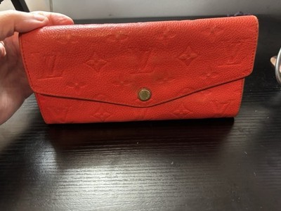 Authentic Louis Vuitton Monogram Empreinte Curieuse Long Wallet - Orient