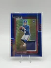 2025 Donruss Optic - Donruss Threads Jaxson Dart #DTBH-JDT Blue Hyper (MEM,RC)