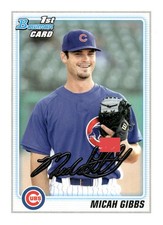 2010 Bowman Draft Picks & Prospects #BDPP15 Micah Gibbs Prospects