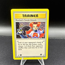 WOTC Rocket's Sneak Attack 72/82 Team Rocket Regular Rare 1st Ed on eBay