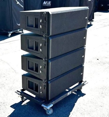 VUE audiotechnik al-8 Compact Line Array W/ Cover (LOT OF 4) THS
