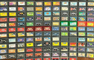 OEM Nintendo Gameboy Advance GBA Games - BUILD YOUR LOT Pick Choose Letters #A-C