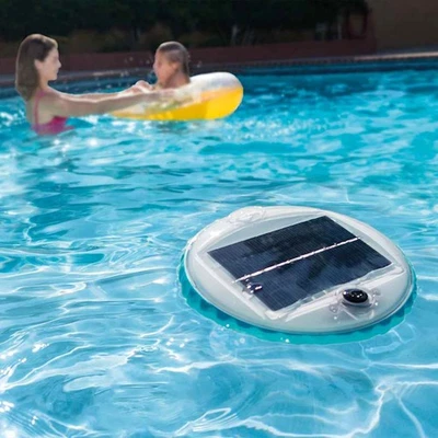 Intex Lampe Solaire à LED Flottante pour Piscine Eclairage Luminaire Extérieur - Photo 1/4