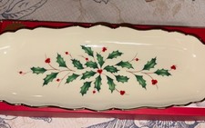 Lenox Holiday Archive Cracker Tray Neu!