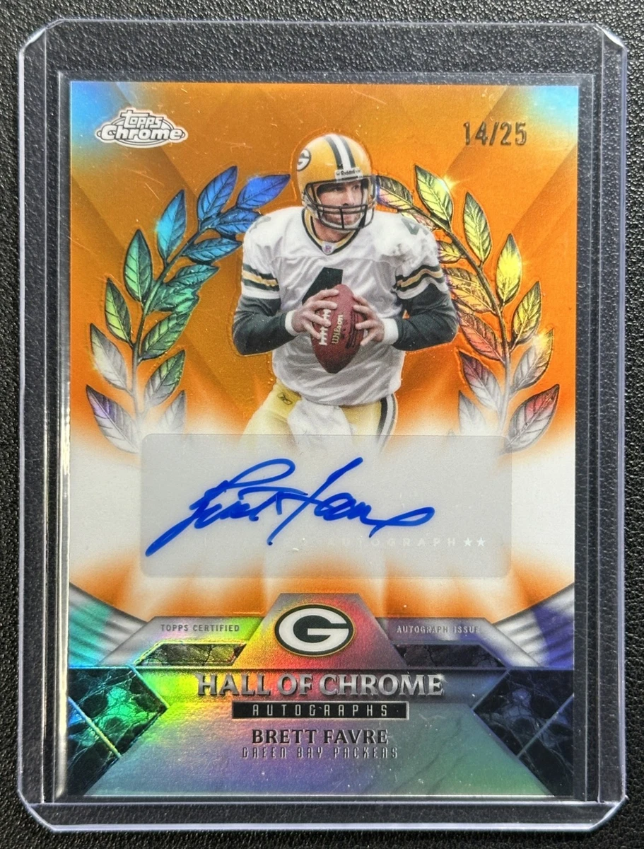 NFL Brett Favre サインカード Brett Favre Football Autographed Sports Trading Cards