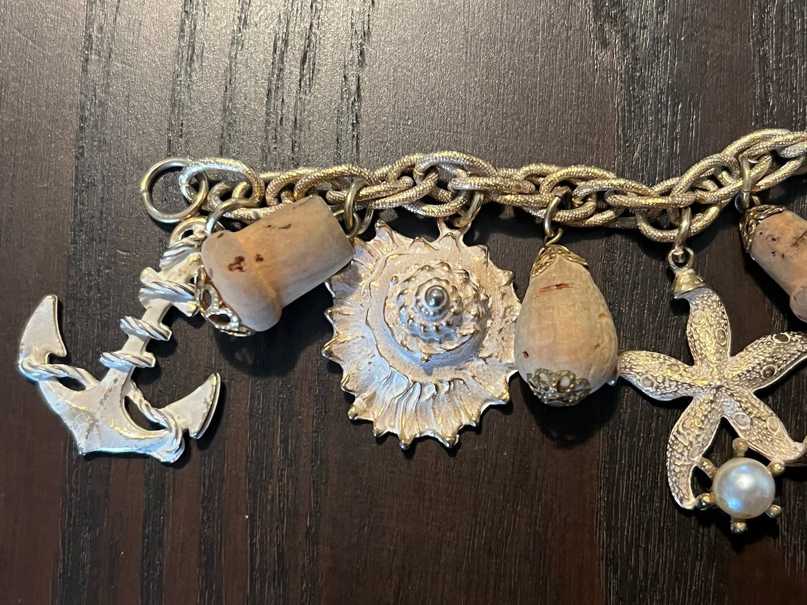 Unsigned HAR Hargo Bracelet Fish Shell Imitation … - image 4