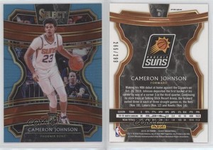 2019 Panini Select Concourse Light Blue Prizm /299 Cameron Johnson #8 Rookie RC