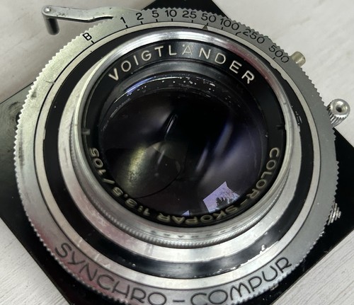 Voigtlander Color Skopar 3,5/105mm Synchro Compur - Bild 3 von 12