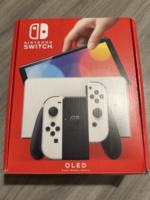 Nintendo Switch OLED Model HEG-001 Handheld Console - 64GB - White