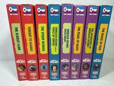 Sherlock Holmes Vhs Cassettes Lot Of Eight Crime /Mystery /Detective