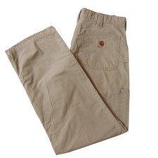 Vintage 90s Carhartt Washed Canvas Carpenter Pants Midweight