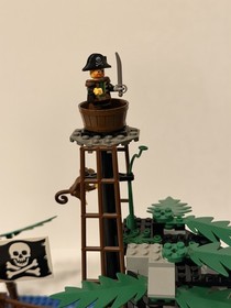 Lego 6270 Forbidden Island, 100% Complete W/ Box And Manual