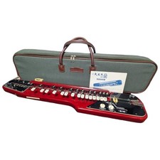 Suzuki Ginga Electric Taishogoto Red Soft Case Manual Excellent Japan Harp