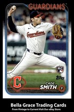 2024 Topps Update Cade Smith #US134 Cleveland Guardians Rookie MLB Baseball 