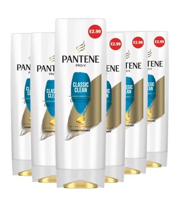 Pantene Classic Clean Conditioner 230ml - 6er Pack