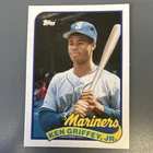 Topps 1989 Traded Ken Griffey Jr Seattle Mariners Rookie Card #41T