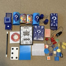 Ideal Kids Magic Show Tricks Set Pieces With Instruction Manual Over 100 Tricks