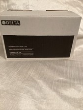 Delta Foundations Single Handle Centerset Bathroom Faucet 1L Chrome B512LF Silve