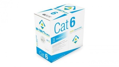 Kabel teleinformatyczny U/UTP kat.6 LSOH Dca szary ALANTEC /305m/