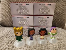 2023 Disney 100th Anniversary McDonald's Happy Meal Toys Lot Of 6 Boxes  4 Figs