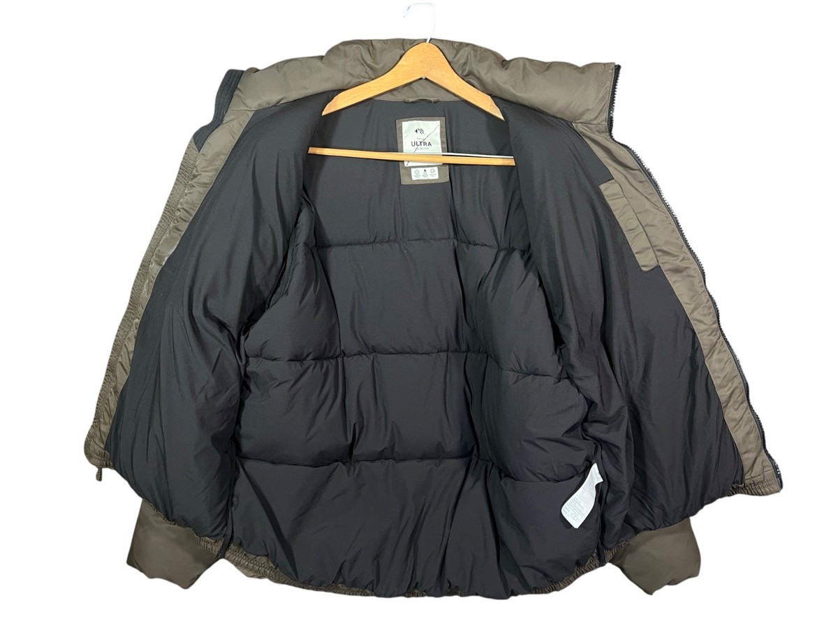 Abercrombie Fitch ULTRA Jacket Men's A&F Size XL Brown Puffer | eBay