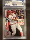 2020 Topps Update Mike Trout Card #U-243 Graded PPG 9