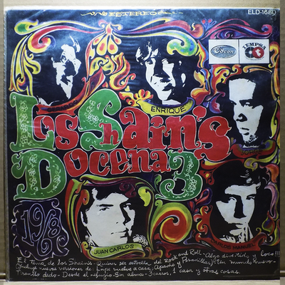#ad LOS SHAIN#x27;S Docena 3 Peru Garage Beat Pysch Orig 1968 LP on Odeon Rare $459.99