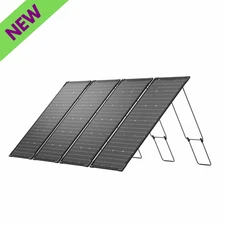 QTY 2 EcoFlow Four 125W Bifacial Solar Panel Modular Design Efficient Energy Use