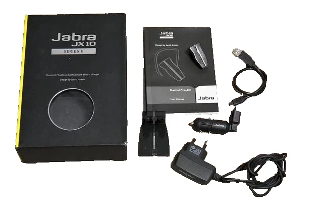 Jabra JX10 Series II Bluetooth Headset & Accessories (Limited Edition by Jacob) - Image 4 of 4