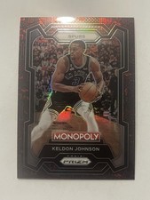 2023-24 Panini Prizm Monopoly - Keldon Johnson #79 Classic Icons Red Prizm