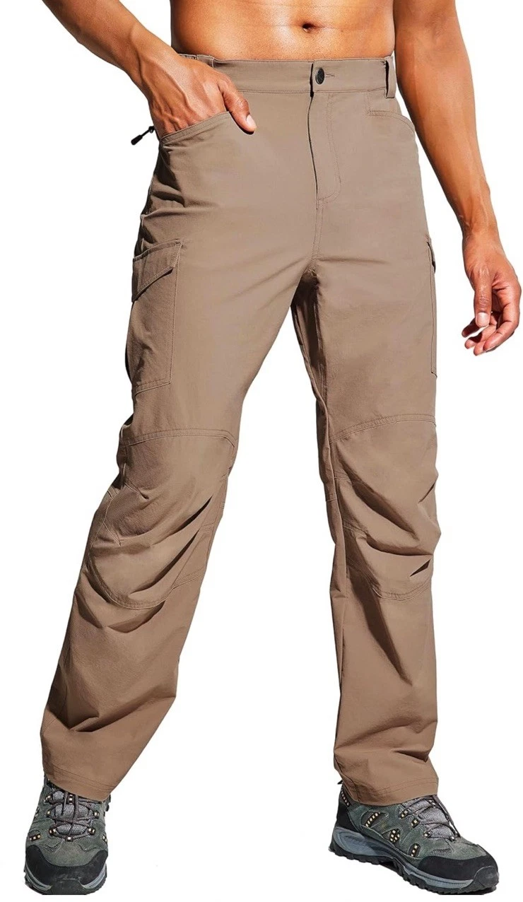 NEW Men's Hiking Pants Nylon Quick Dry Lightweight Water Resistant XL Khaki Been
Opens in a new wind
