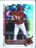 2022 Bowman Draft Chrome Sal Stewart Refractor 1st Prospect #BDC-122 - Reds