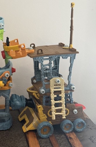 🏴☠️ Giocattolo per Bambini Nave Pirata Little tikes Marca Regno Costruttori Esagonale Nave - Foto 2 di 2