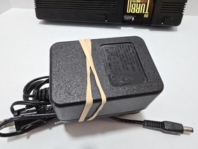 TURBOGRAFX-16 Black Console Tested and Working W/Turbo Flashmaster Cartridge 