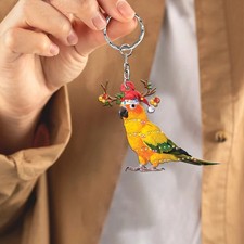New Sun Conure reindeer light  Christmas Gift Ornament SO265