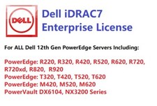 Same Day, Dell iDRAC7 Enterprise for PowerEdge R320 R420 R520 R620 R720 R720xd