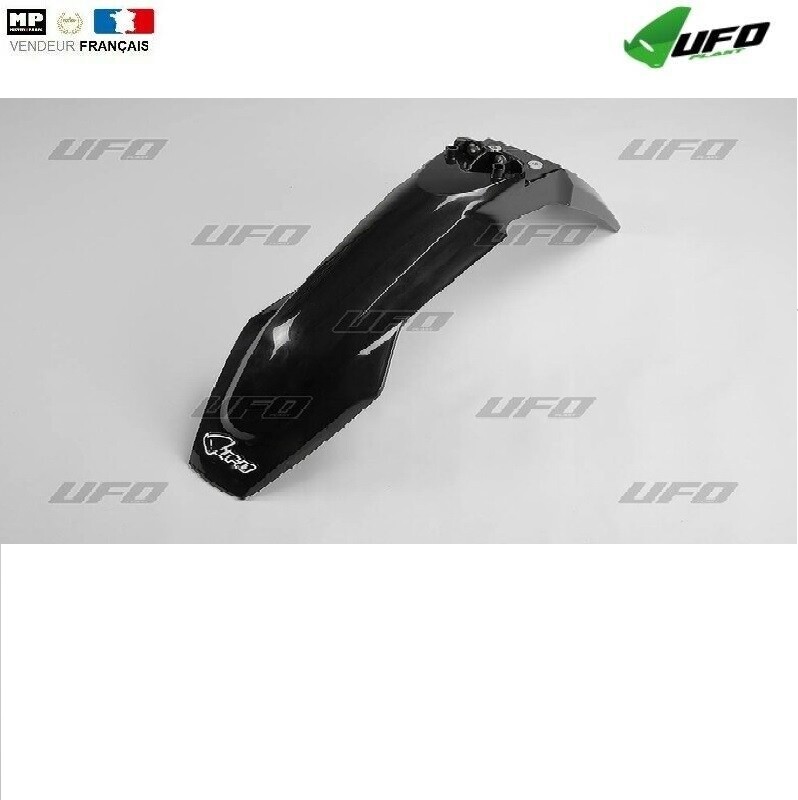 Garde-boue avant UFO noir plastique moto cross Husqvarna FC 450 2019