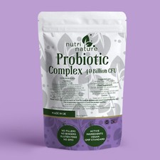 Live Cultures bacteria Complex Bio Culture 40 Billion CFU 60-120 vegan capsules
